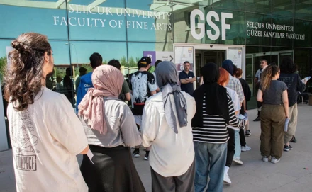 Selçuk Üniversitesi GSF’de Özel Yetenek Sınavları yapıldı